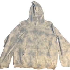 Wonder Nation Boys blue/white tie dye hoodie